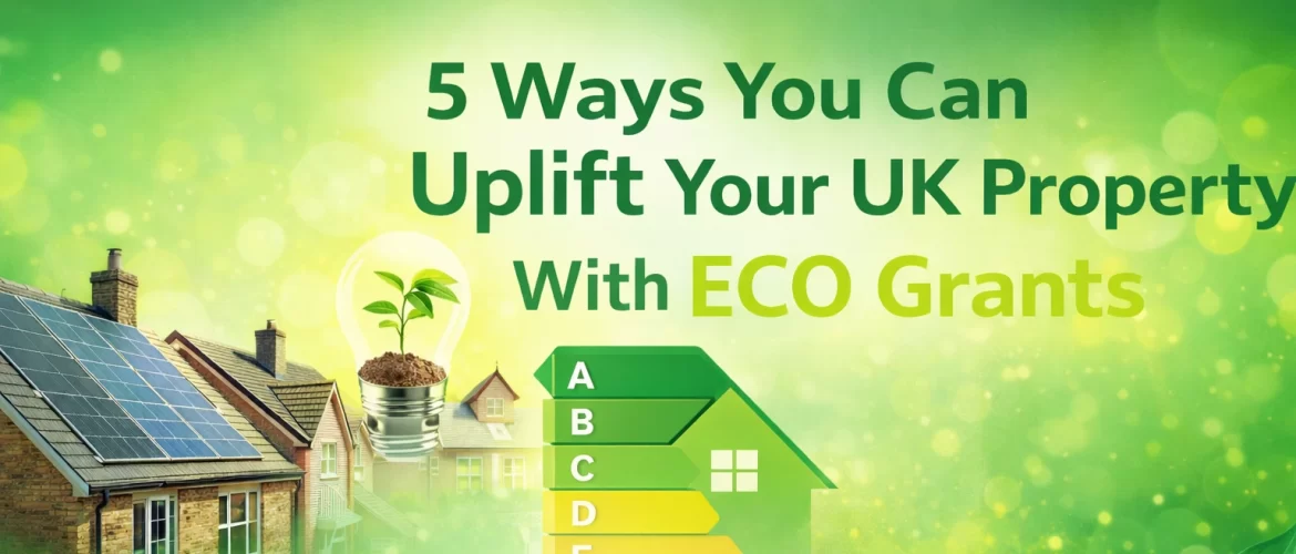 5 Ways You Can Uplift Your UK Property With ECO Grants