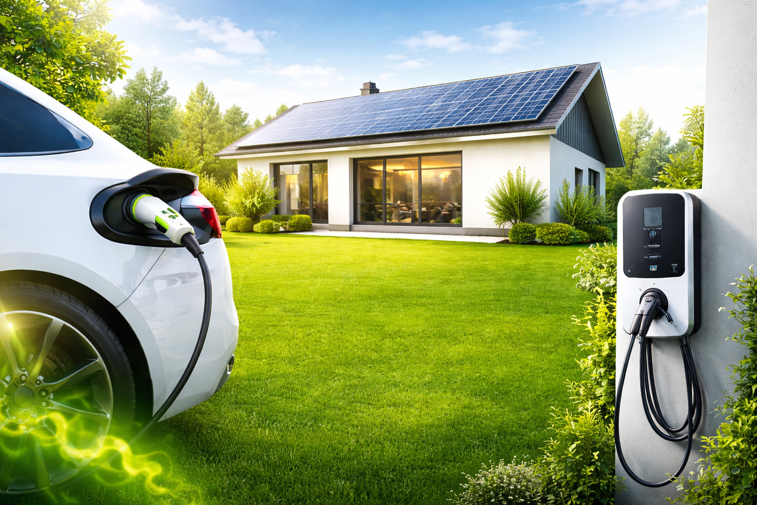 EV charger installation